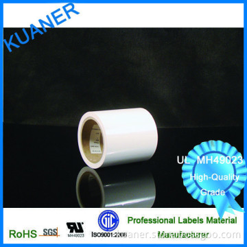 Polyester roll self adhesive sticker material ,UL approved